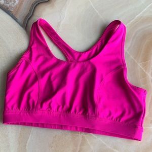 Tek Gear Bright Pink High impact sports bra. Large